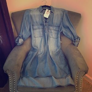 Chambray Tunic